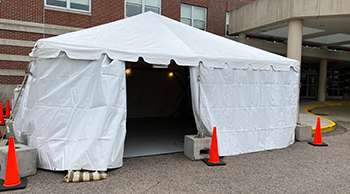 COVID-19 tent