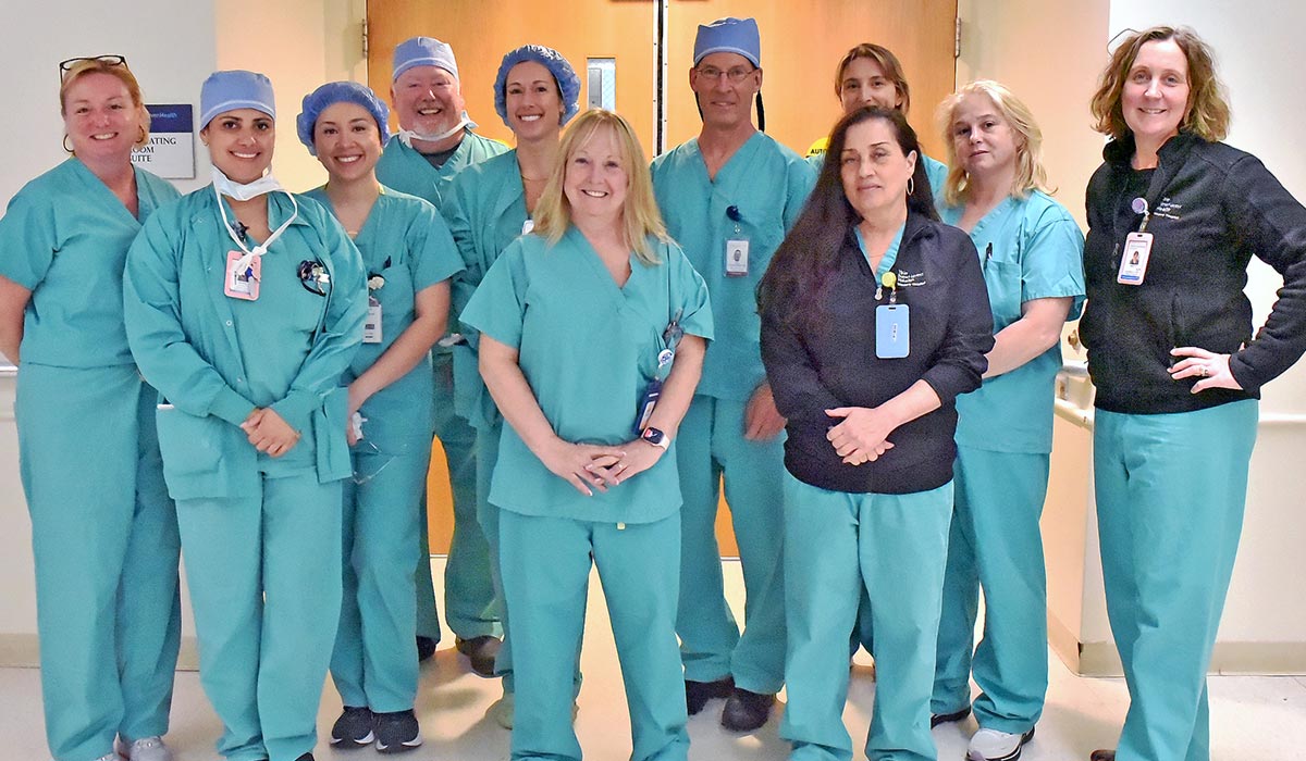 The Westerly Hospital Surgery team